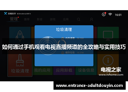 如何通过手机观看电视直播频道的全攻略与实用技巧